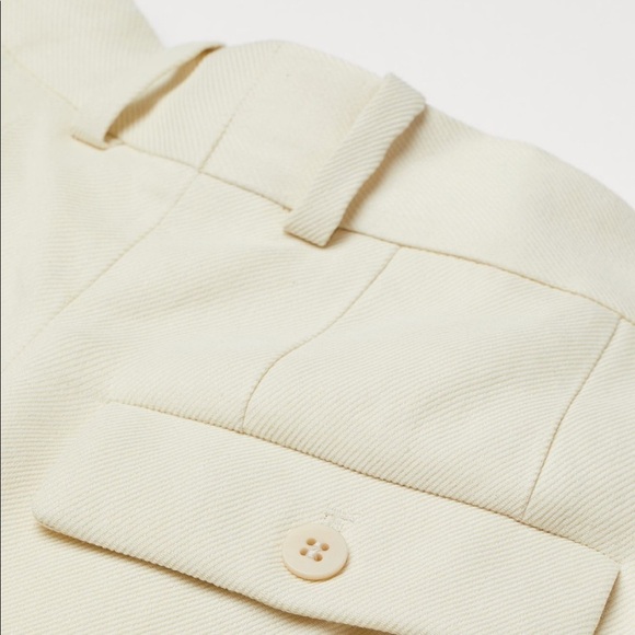 H&M Wide-Leg Twill Pants - Picture 9 of 15